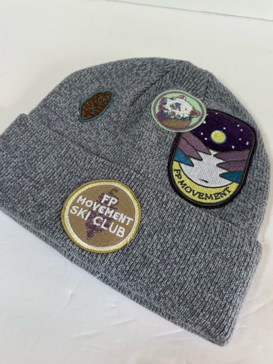 NWOT Free People FP Movement Park Patch Beanie main image 9